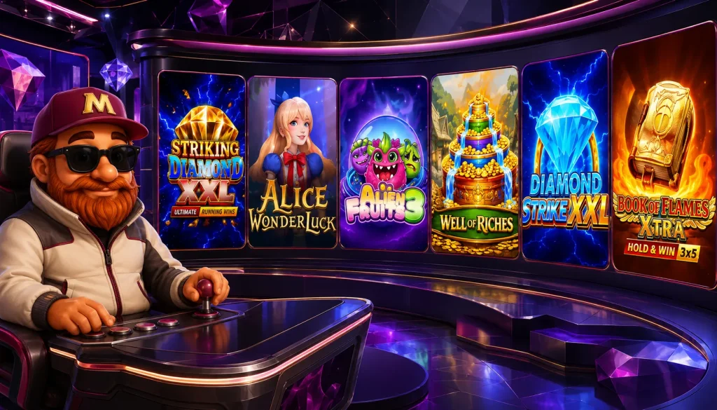 Automaty do gry w Magic365 – popularne sloty online